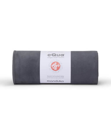 ผ้าปูทับเสื่อโยคะ Manduka รุ่น eQua® สีเทา (72