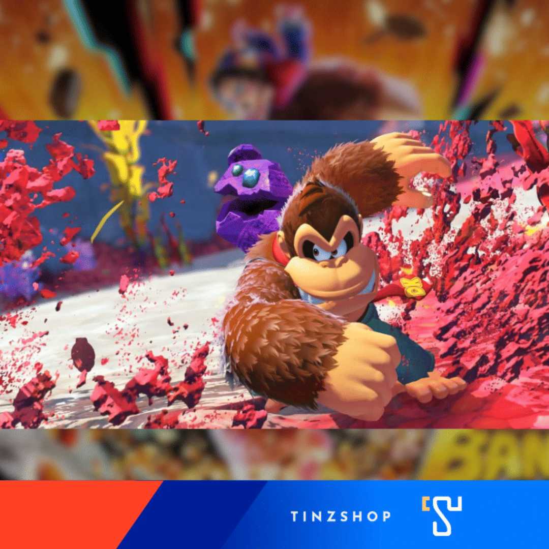 แผ่นเกม NINTENDO SWITCH 2 DONKEY KONG BANANZA โซนเอเชีย / ภาษาอังกฤษ รองรับภาษาไทย