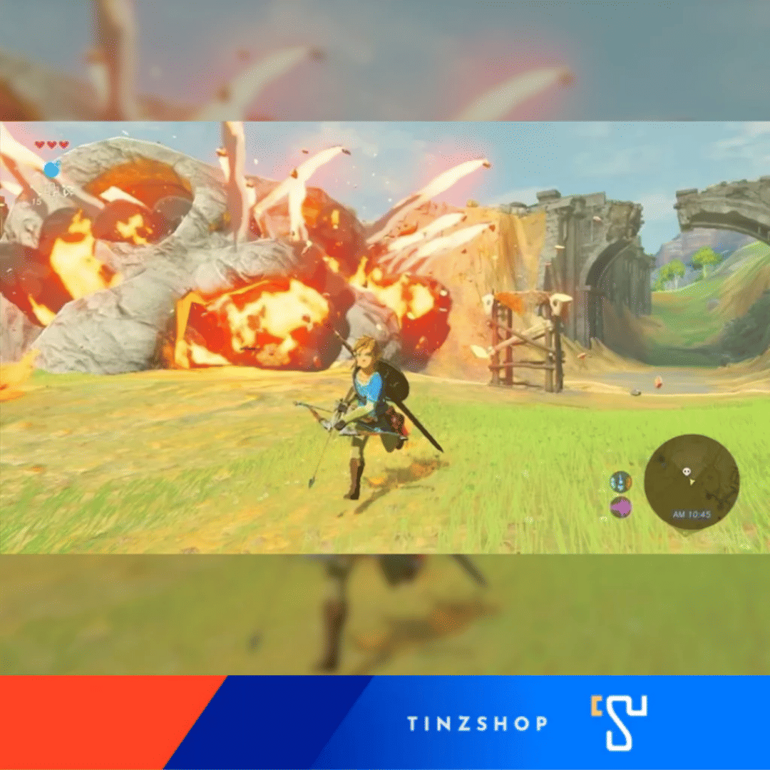 แผ่นเกม NINTENDO SWITCH 2 THE LEGEND OF ZELDA: BREATH OF THE WILD EDITION (ASIA/ENG.) ปกไทย / รองรับภาษาไทย