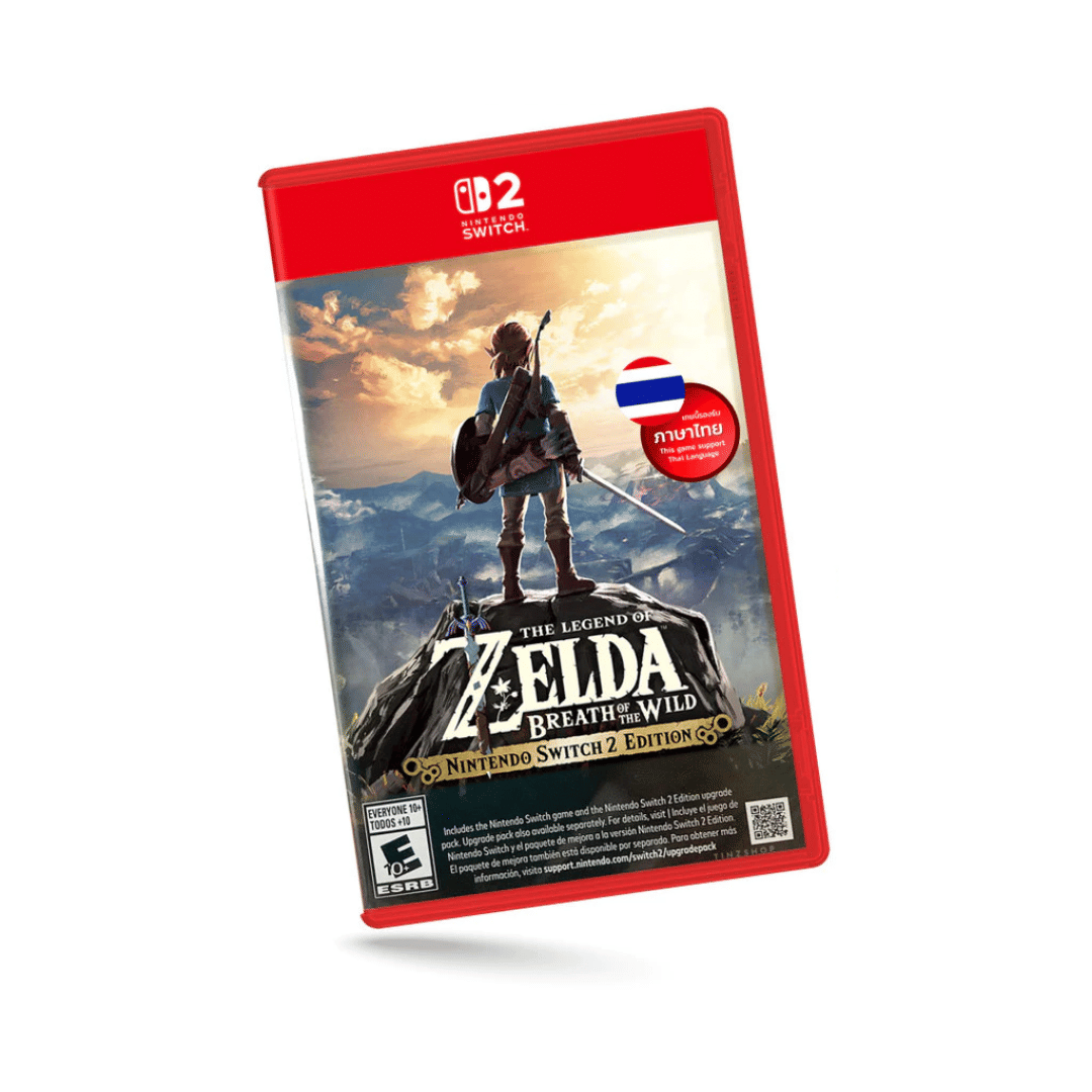 แผ่นเกม NINTENDO SWITCH 2 THE LEGEND OF ZELDA: BREATH OF THE WILD EDITION (ASIA/ENG.) ปกไทย / รองรับภาษาไทย_0