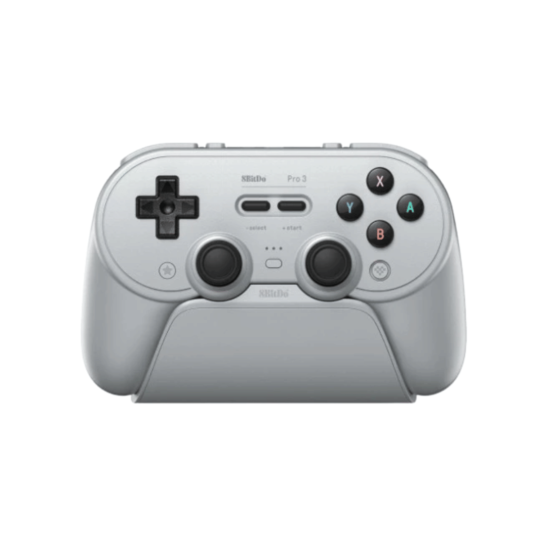 จอยเกมไร้สาย 8BITDO PRO3 BLUETOOTH GAMEPAD สีเทา ปุ่มดำ สำหรับ SWITCH/SWITCH 2_1