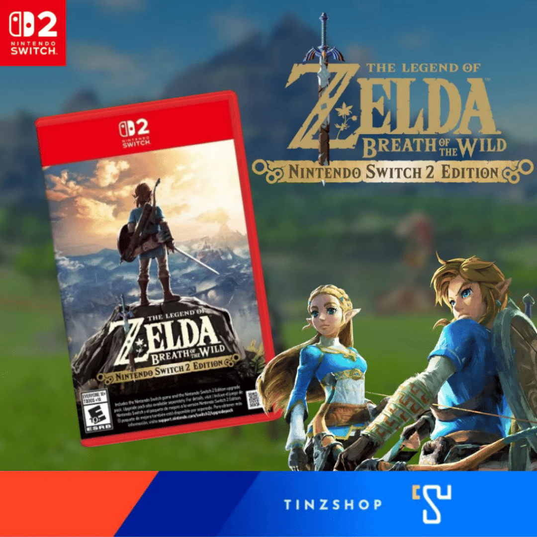 แผ่นเกม NINTENDO SWITCH 2 THE LEGEND OF ZELDA: BREATH OF THE WILD EDITION (ASIA/ENG.) ปกไทย / รองรับภาษาไทย_2