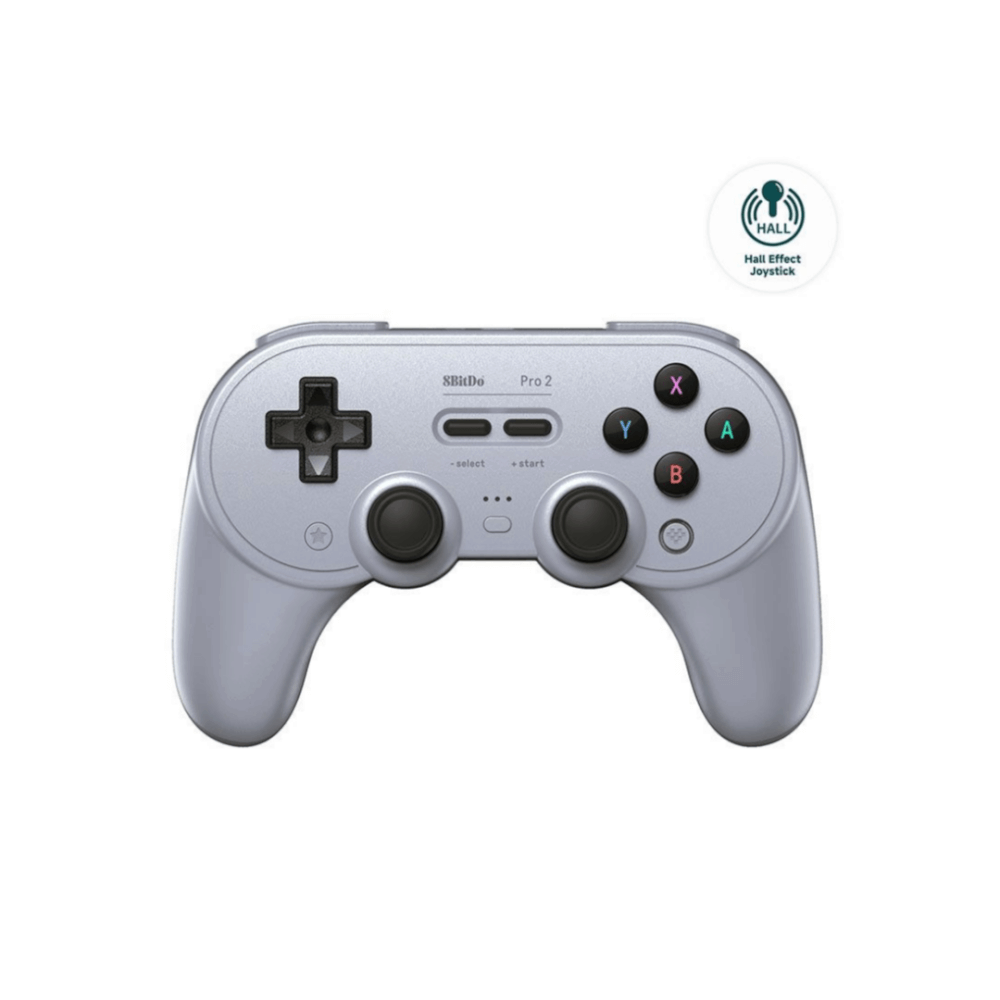 จอยเกมไร้สาย 8Bitdo Pro 2 80GL สีเทา 