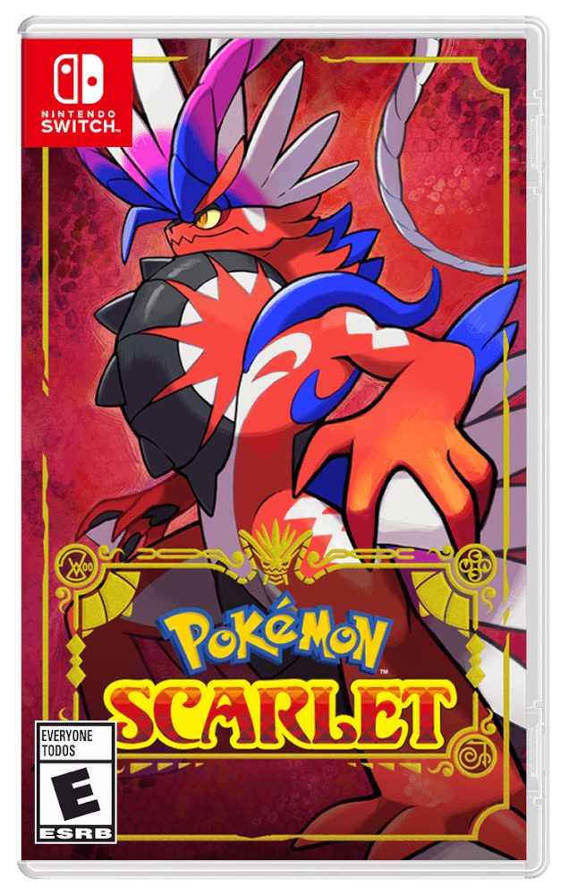 แผ่นเกม Nintendo Switch Pokemon Scarlet ภาษาอังกฤษ