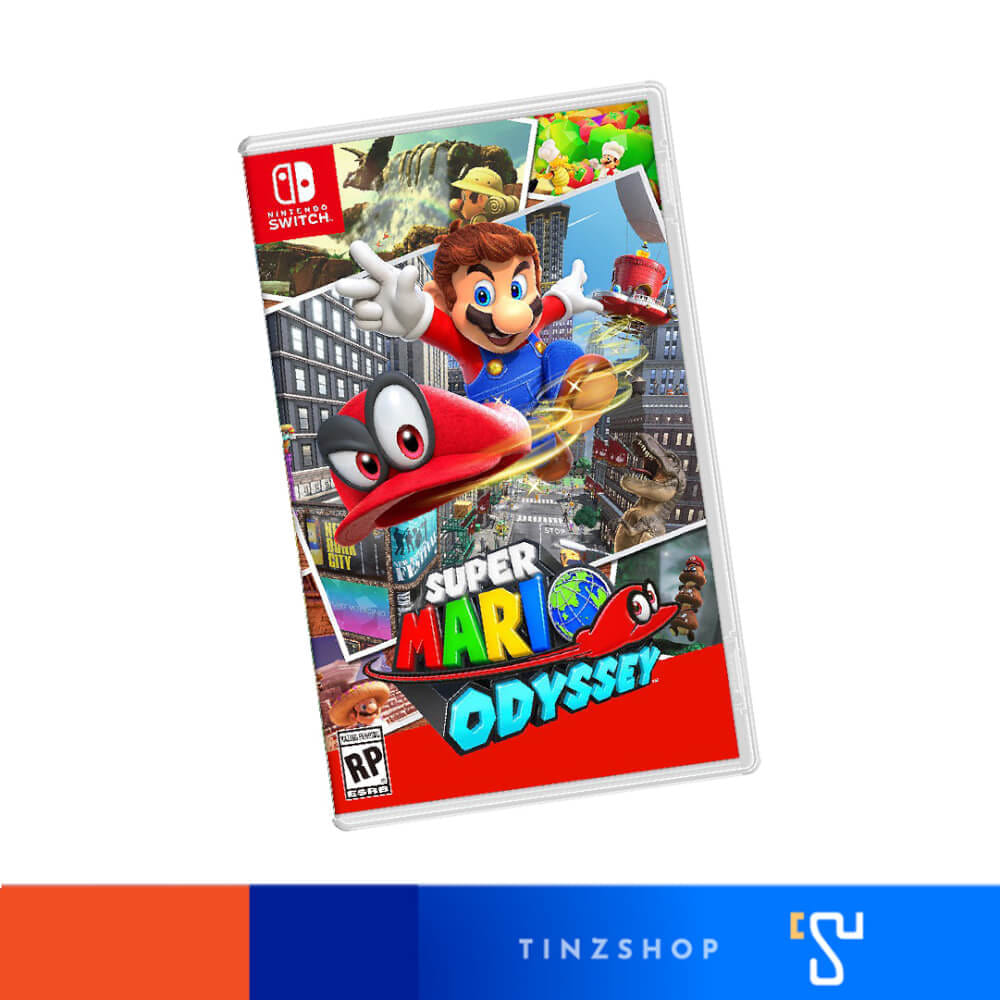 แผ่นเกม Nintendo Switch Super Mario Odyssey ภาษาอังกฤษ 