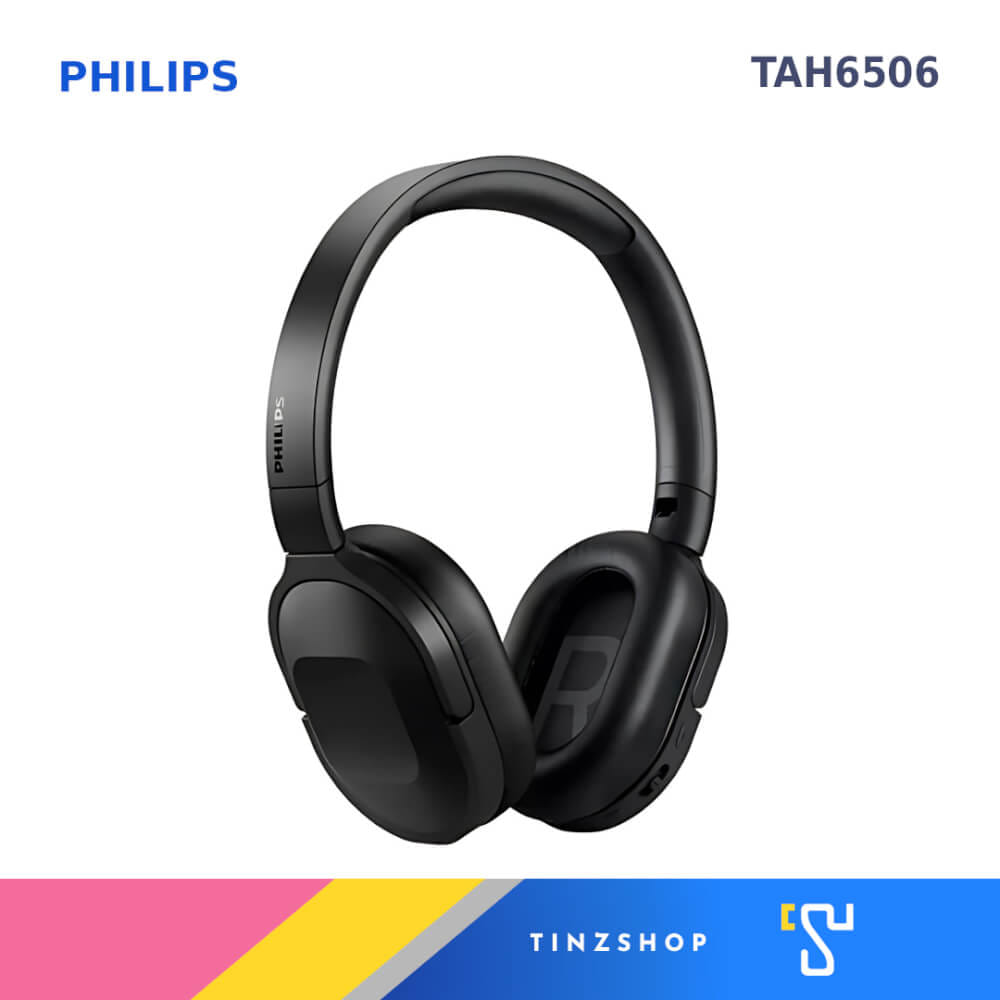 หูฟังเกมเมอร์ไร้สาย PHILIPS รุ่น TAH6506 สีดำ