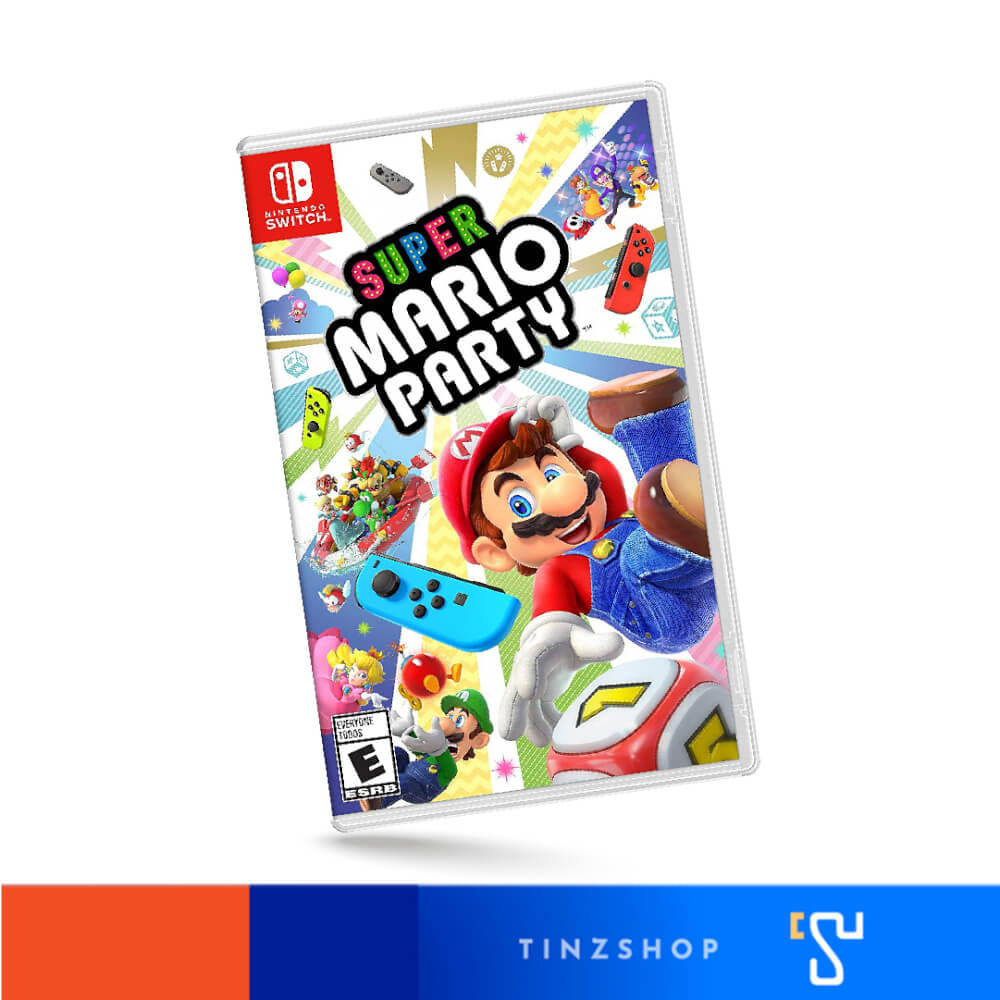 แผ่นเกม Nintendo Switch Game Super Mario Party ภาษาอังกฤษ 