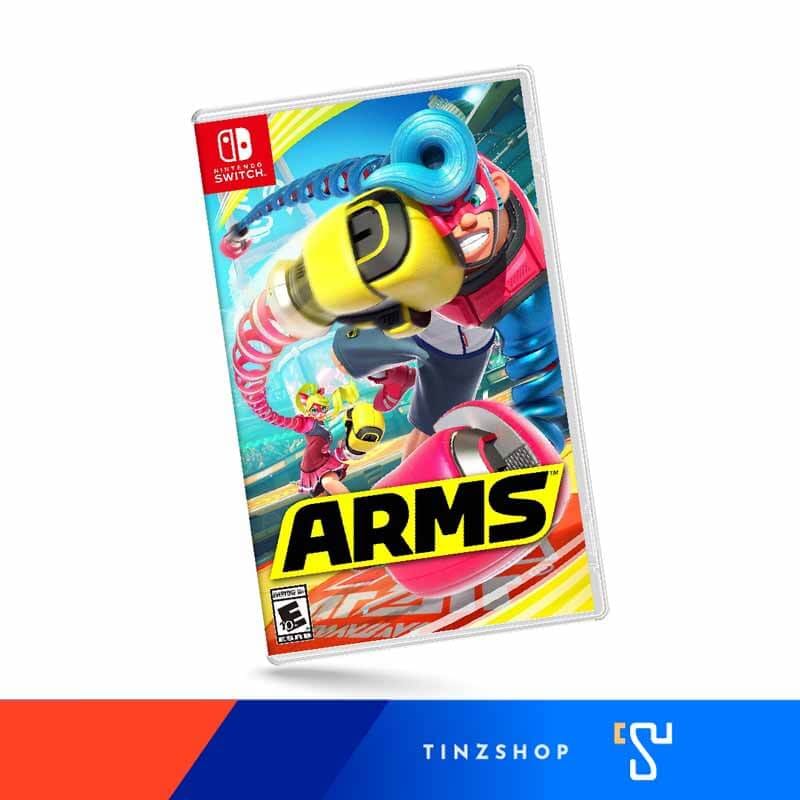 แผ่นเกม Nintendo Switch Arms ภาษาอังกฤษ 