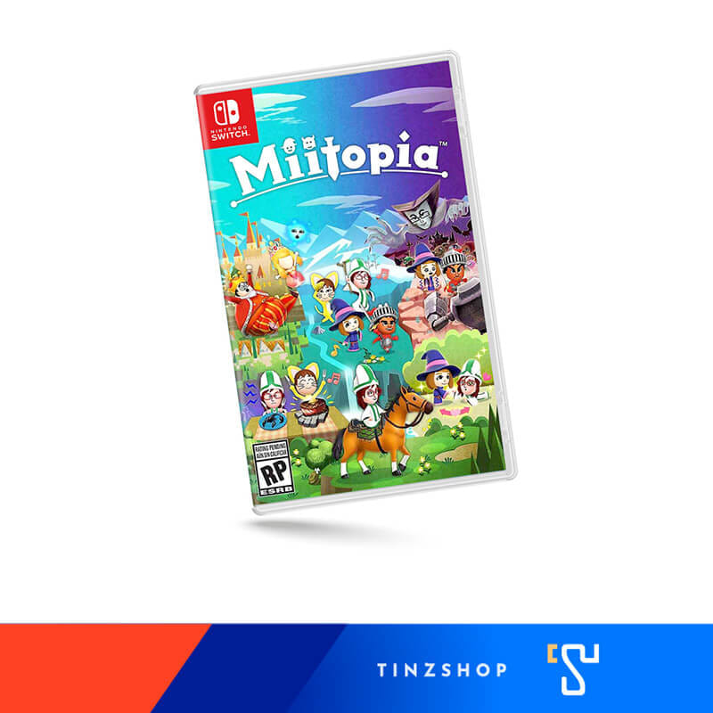 แผ่นเกม Nintendo Switch Miitopia  ภาษาอังกฤษ 