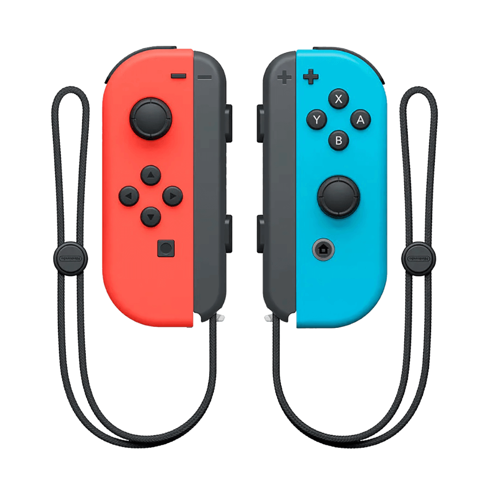  จอยเกมไร้สาย Nintendo Switch Joy Controller สีนีออน แดง/ฟ้า