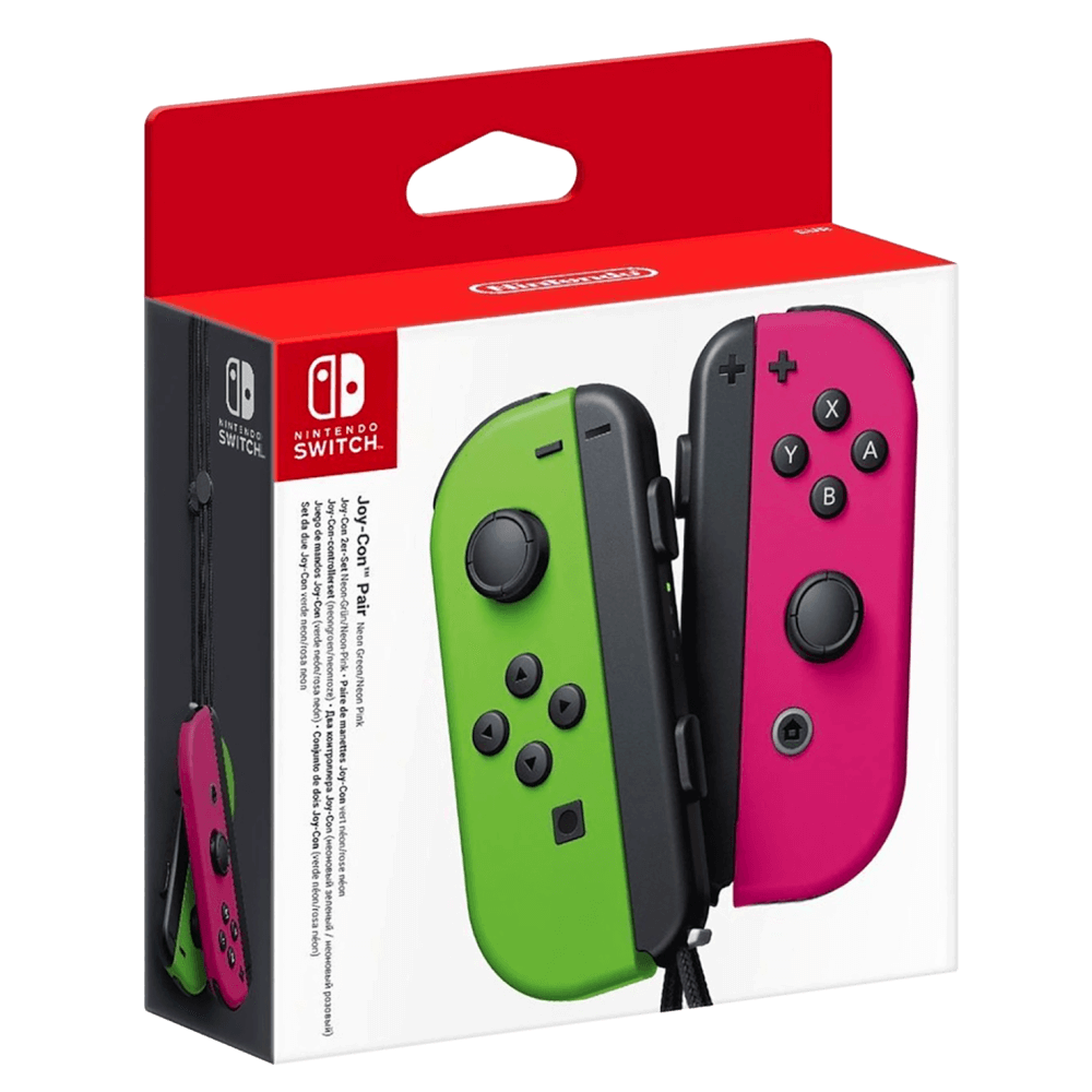 จอยเกมไร้สาย Nintendo Switch Joy Controller สีเขียว/ชมพู