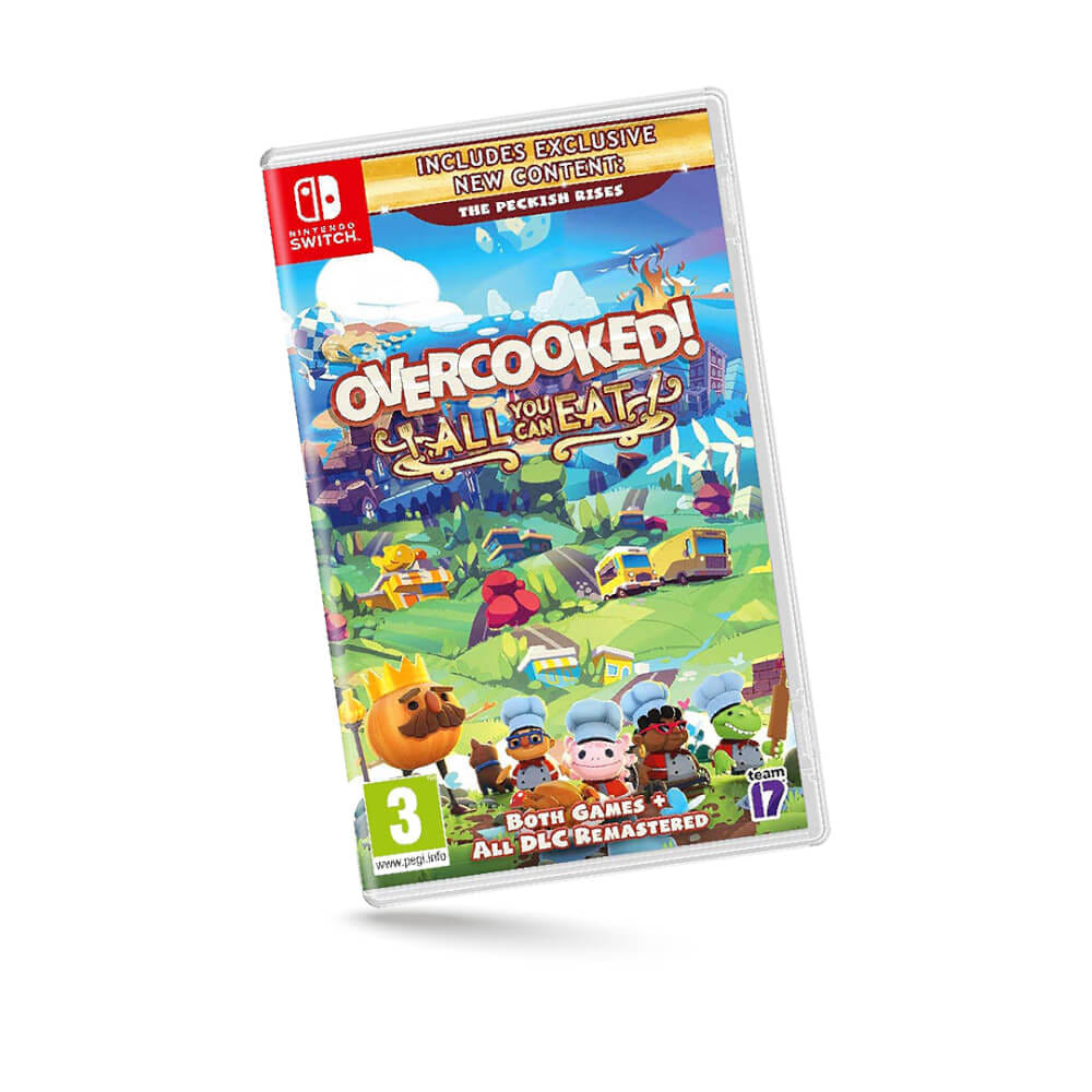 แผ่นเกม Nintendo Switch Game Overcooked All You Can Eat ภาษาอังกฤษ 