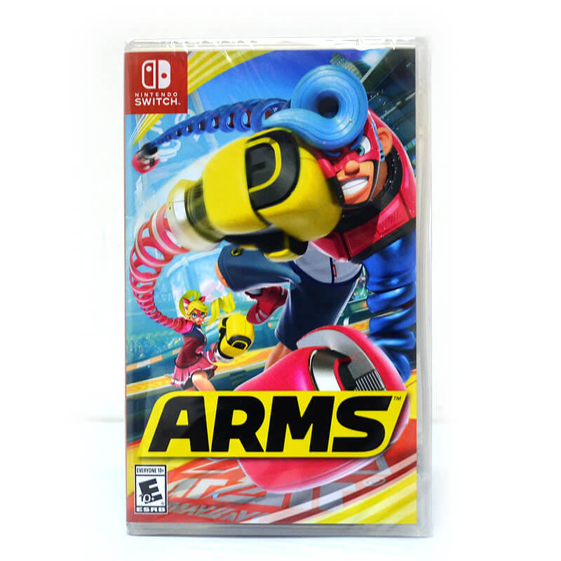 แผ่นเกม Nintendo Switch Arms ภาษาอังกฤษ 