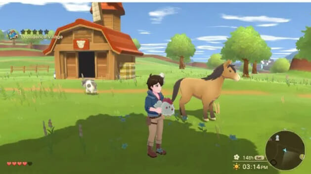แผ่นเกม Nintendo Switch Harvest Moon The Winds of Anthos  ภาษาอังกฤษ 