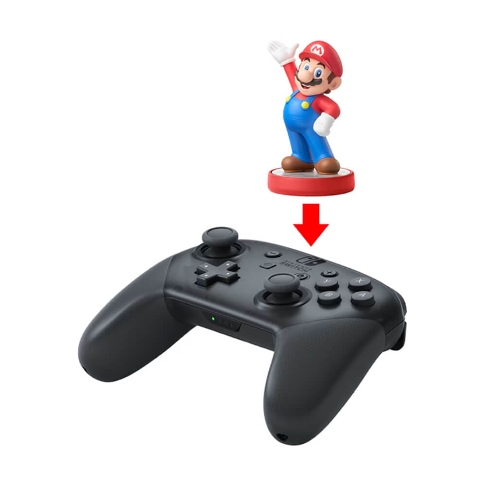 จอยเกมไร้สาย Nintendo Switch Pro Controller Standard สีดำ