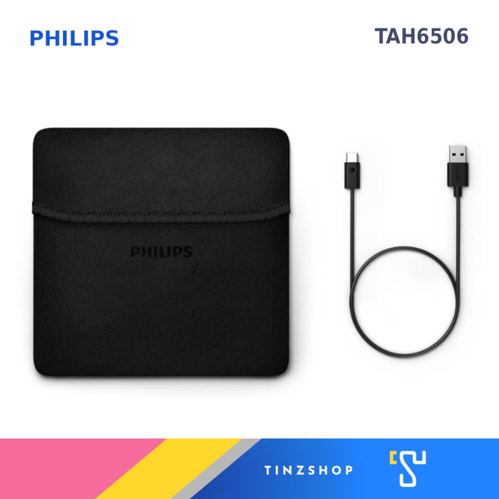 หูฟังเกมเมอร์ไร้สาย PHILIPS รุ่น TAH6506 สีดำ