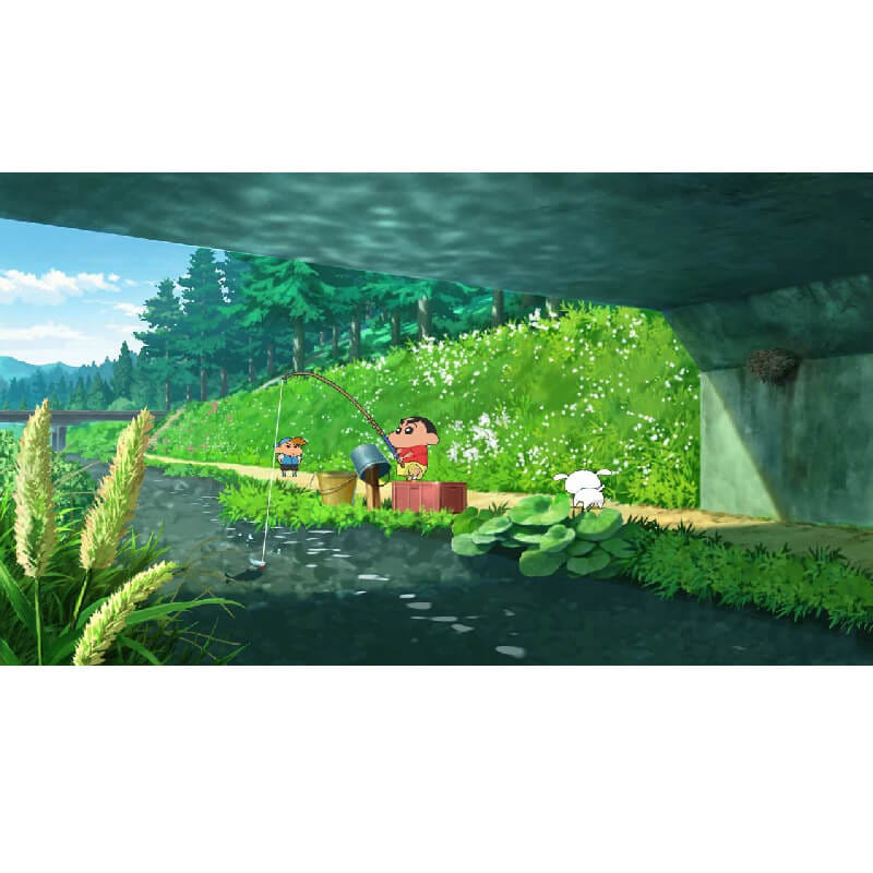 แผ่นเกม Nintendo Switch Game Shin Chan : Shiro of Coal Town ภาษาอังกฤษ 