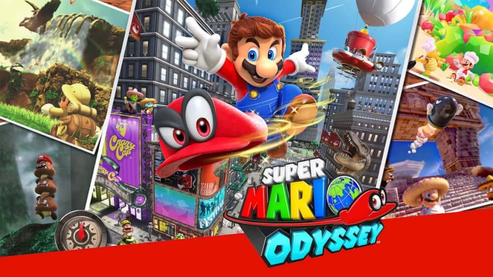 แผ่นเกม Nintendo Switch Super Mario Odyssey ภาษาอังกฤษ 