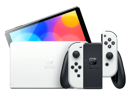 เครื่องเกม Nintendo Switch OLED สีขาว_1
