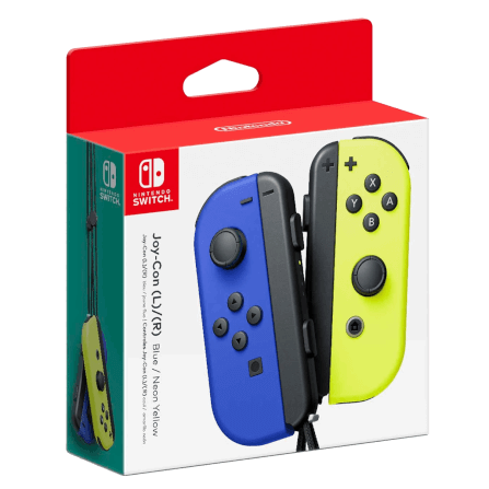  จอยเกมไร้สาย Nintendo Switch Joy Controller สีน้ำเงิน/เหลือง_1