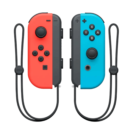  จอยเกมไร้สาย Nintendo Switch Joy Controller สีนีออน แดง/ฟ้า_2