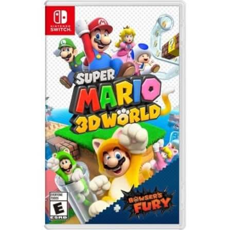 แผ่นเกม Nintendo Switch Super Mario 3D World ภาษาอังกฤษ _2