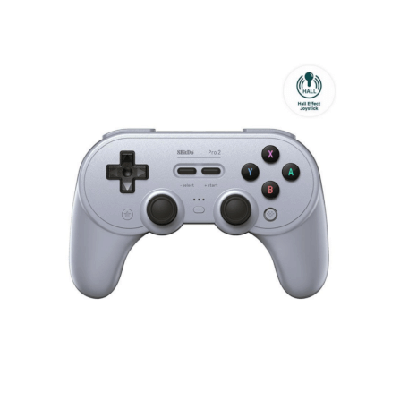 จอยเกมไร้สาย 8Bitdo Pro 2 80GL สีเทา _2
