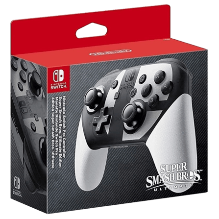 จอยเกมไร้สาย Nintendo Switch Pro Controller Smash Bros. Edition สีขาว_3