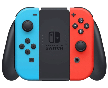 เครื่องเกม Nintendo Switch OLED สีนีออน แดง/ฟ้า_4