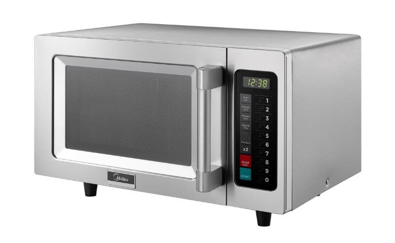 ไมโครเวฟระบบอุ่น MIDEA 1000 วัตต์ ขนาด 25 ลิตร สีเงิน (ตั้งค่าเมนูได้ 100 เมนู)_3