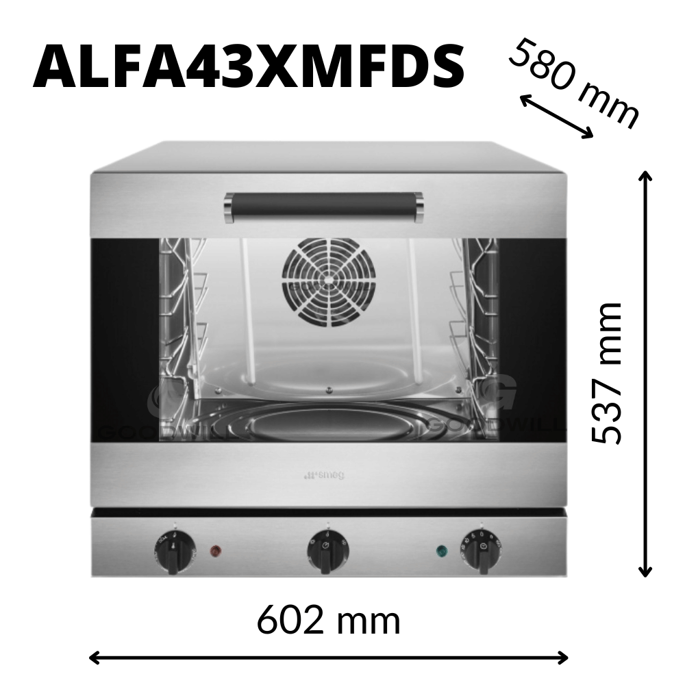 เตาอบอเนกประสงค์ SMEG รุ่น ALFA43XMFDS พัดลม 2 ระดับ ขนาด 70 ลิตร_5
