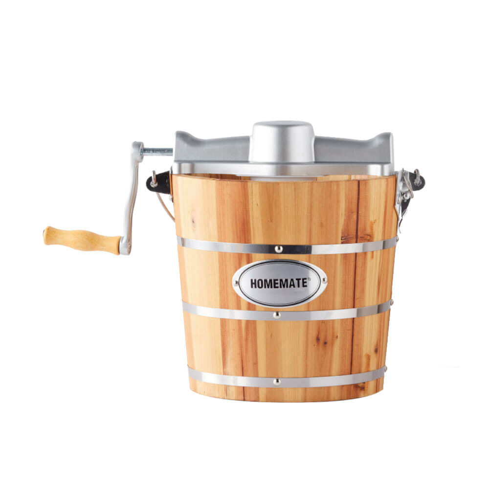เครื่องทำไอศกรีม HOMEMATE (HOM-122050) สีน้ำตาล_0