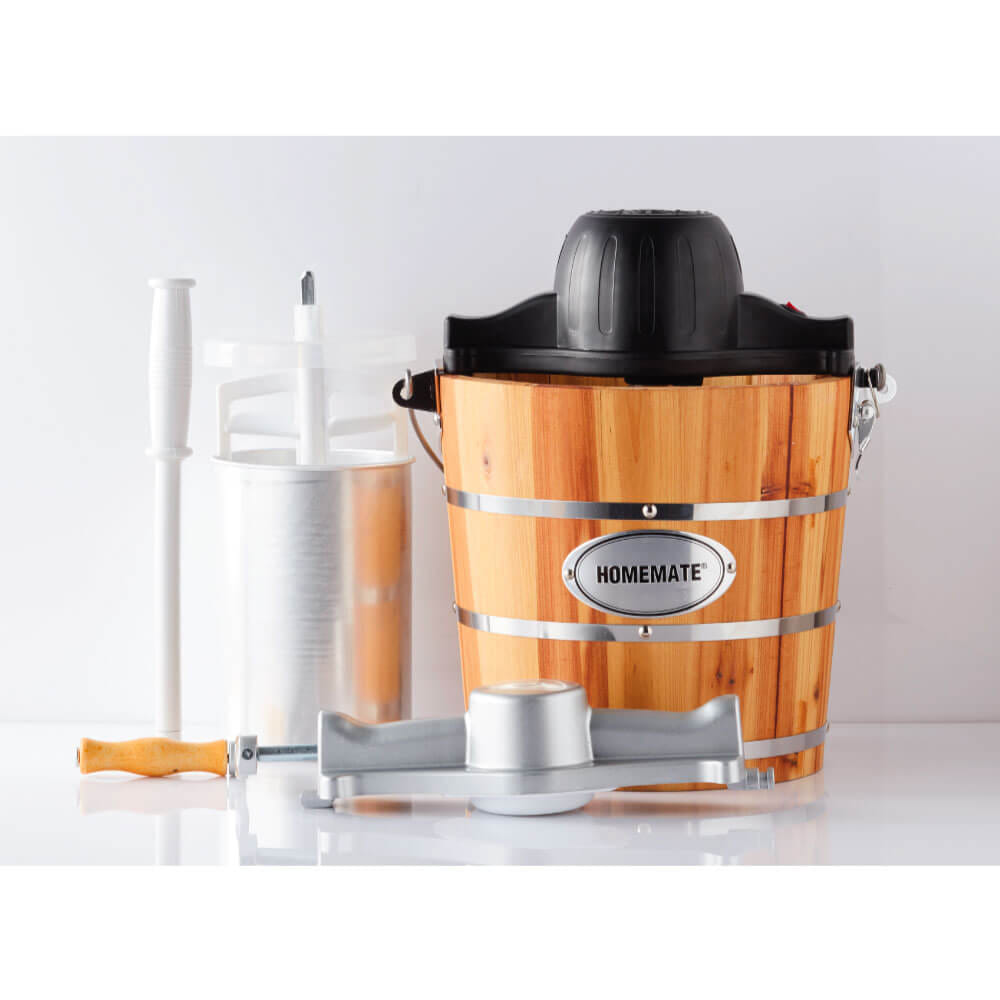 เครื่องทำไอศกรีม HOMEMATE (HOM-122050) สีน้ำตาล_2