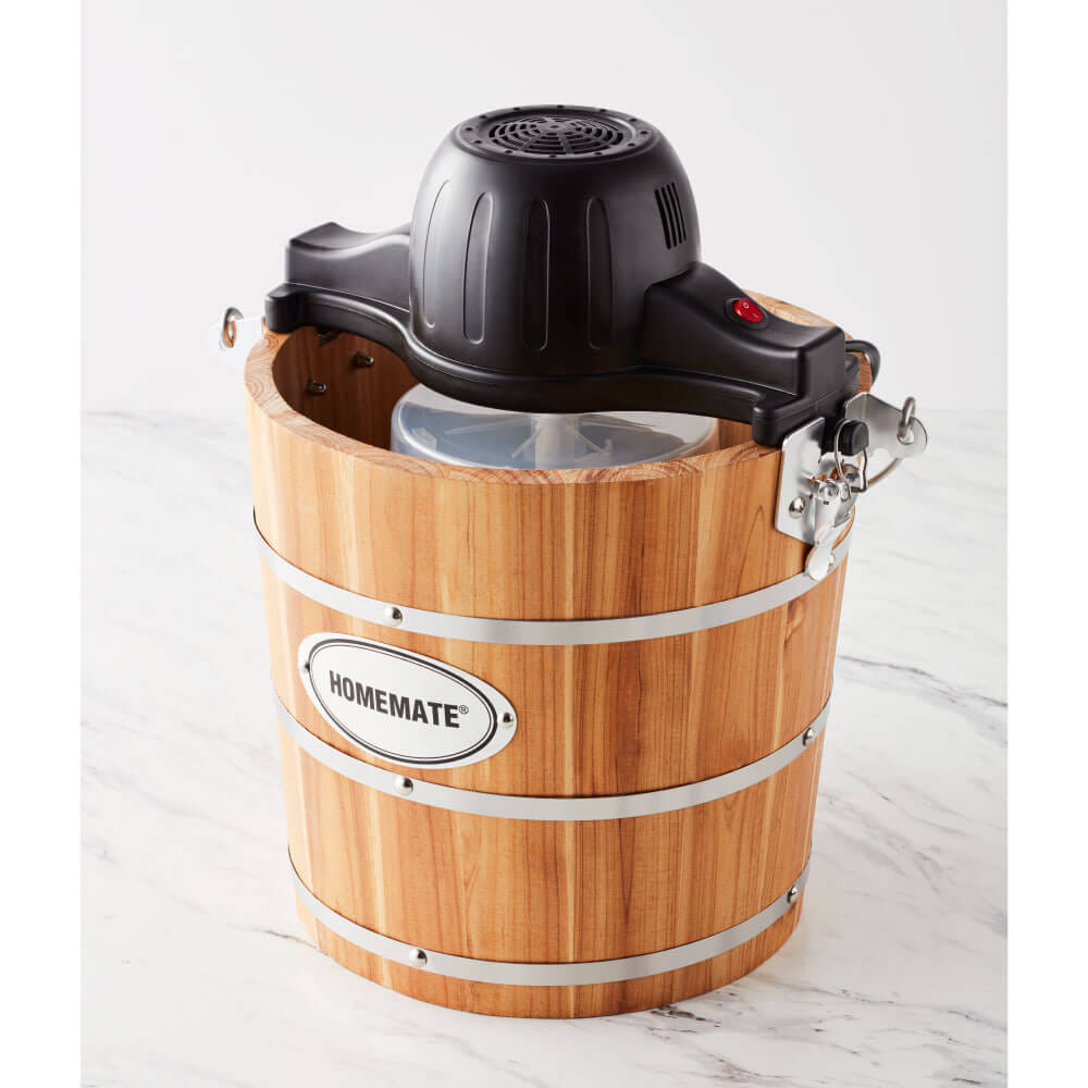 เครื่องทำไอศกรีม HOMEMATE (HOM-122050) สีน้ำตาล_3