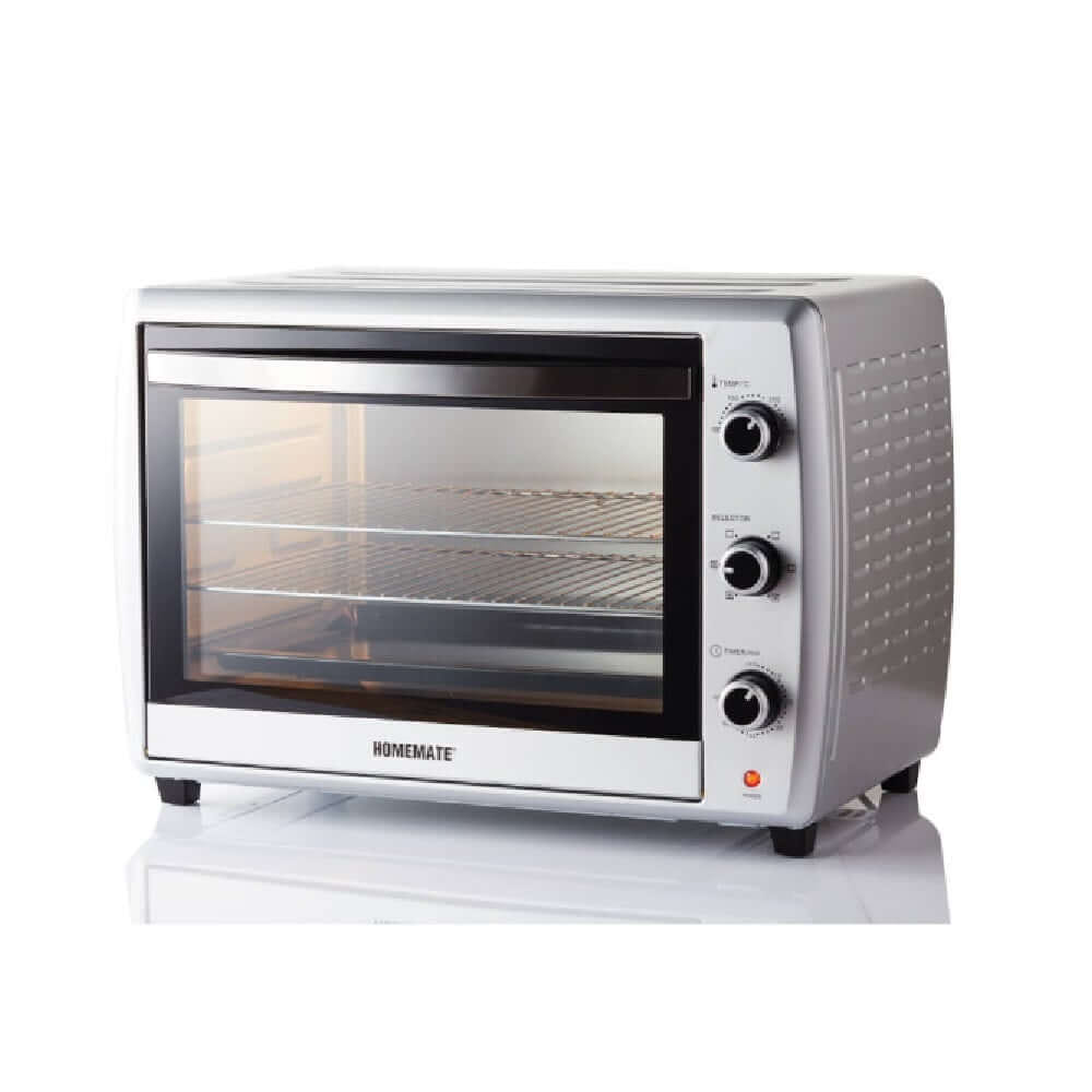 เตาอบไฟฟ้า HOMEMATE (HOM-230708) ขนาด 70 ลิตร สีเงิน_0