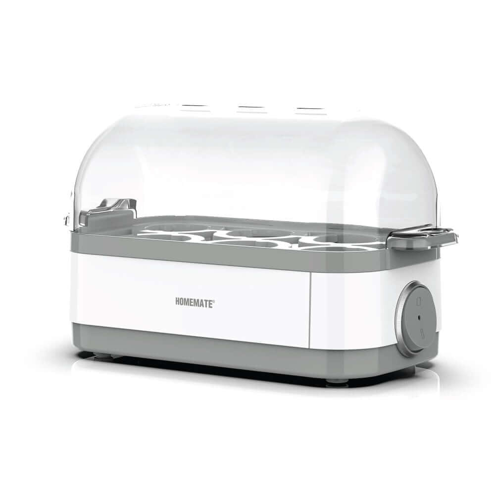เครื่องต้มไข่ 6 ฟอง HOMEMATE (HOM-216012) สีขาว_0
