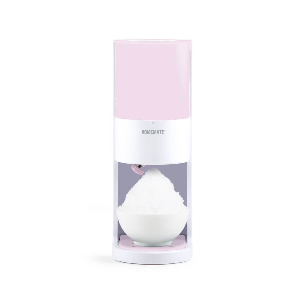 เครื่องไสน้ำแข็งไฟฟ้า บิงซู HOMEMATE (HOM-12S7770) สีชมพู