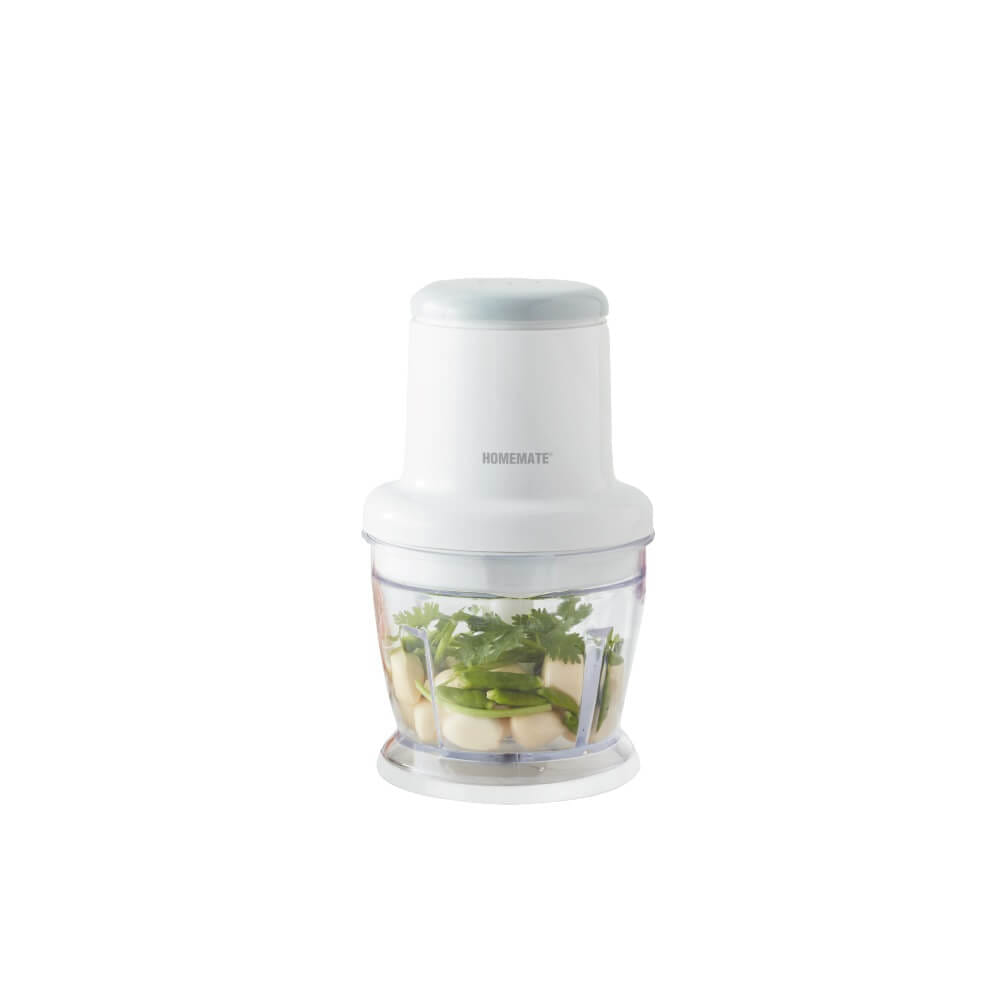 เครื่องบดสับอาหาร HOMEMATE (HOM-211112) 0.65 ลิตร สีขาว_1