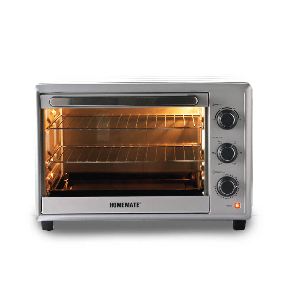เตาอบไฟฟ้า HOMEMATE (HOM-23F368) ขนาด 36 ลิตร สีเงิน_3