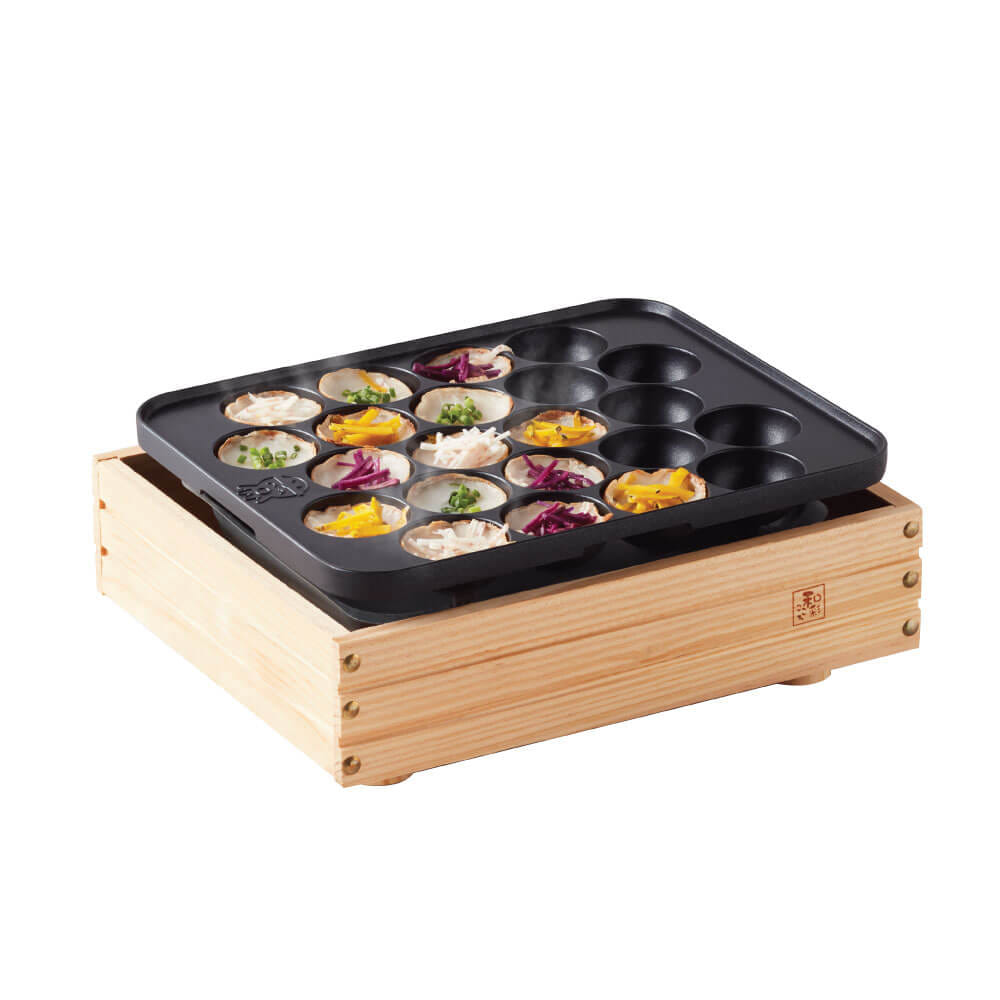 เครื่องทำขนมครกไฟฟ้า HOMEMATE (HOM-DF652) สีดำ_2