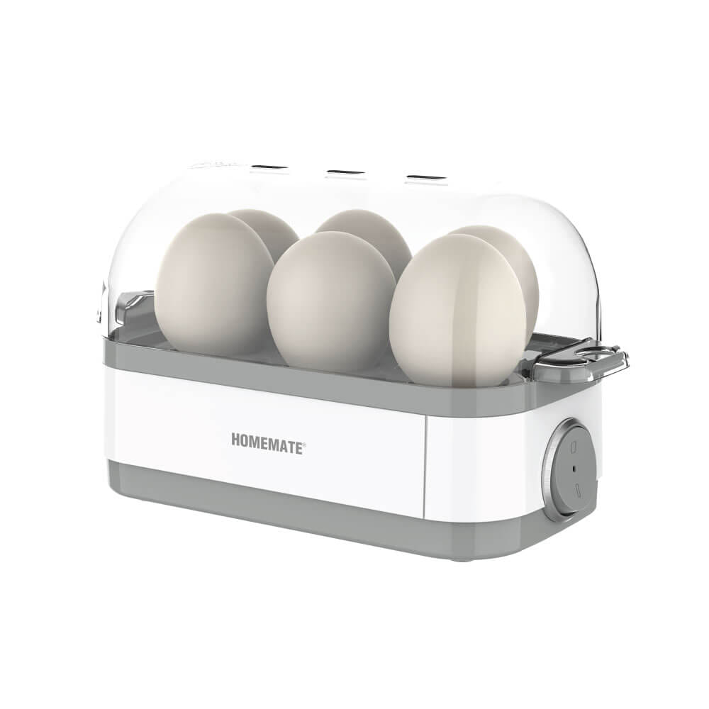 เครื่องต้มไข่ 6 ฟอง HOMEMATE (HOM-216012) สีขาว_8