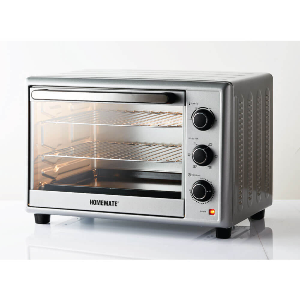 เตาอบไฟฟ้า HOMEMATE (HOM-23F368) ขนาด 36 ลิตร สีเงิน_6