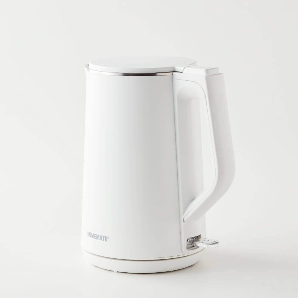 กาต้มน้ำไร้สายผนังสองชั้น HOMEMATE (HOM-264102) 1.5 ลิตร สีขาว_7