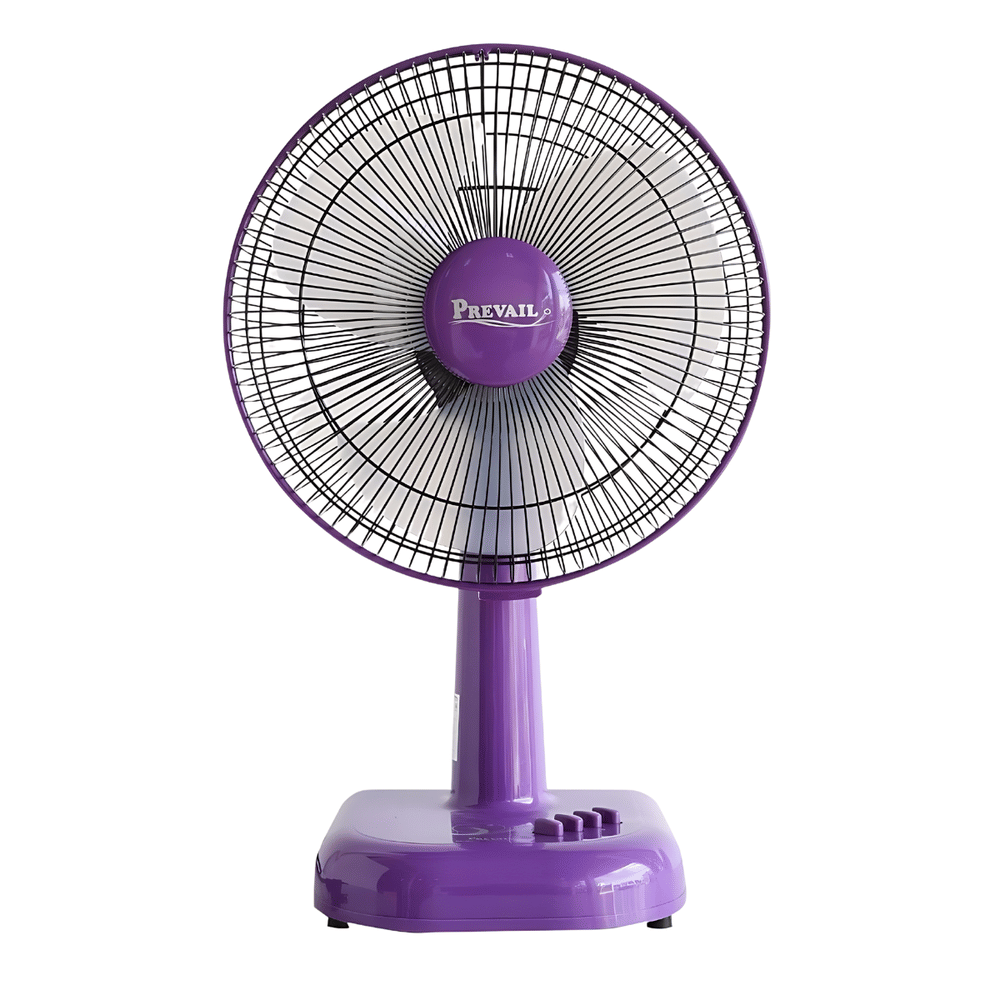 พัดลมตั้งโต๊ะ Accord Prevail 12 นิ้ว รุ่น PV-201 สีม่วง
