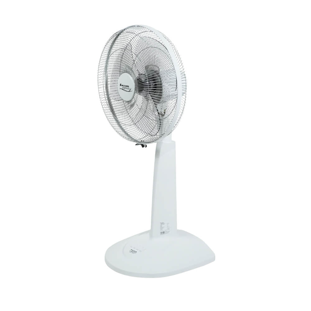 พัดลมตั้งโต๊ะ ACCORD PREVAIL  AC-1664 สีขาว