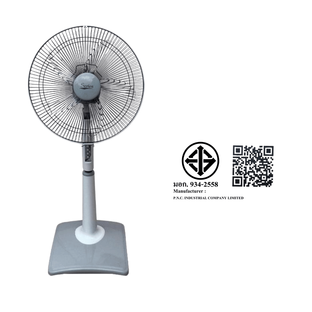 พัดลมตั้งพื้น ACCORD 16 นิ้ว Model : SR-2060 สีเทา