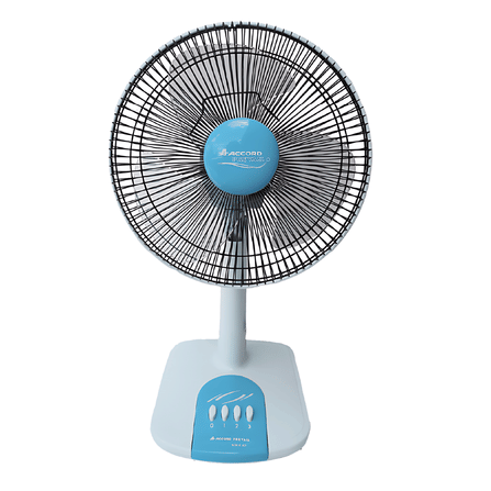 พัดลมตั้งโต๊ะ ACCORD PREVAIL 12 นิ้ว รุ่น AC-201 สีฟ้า_0