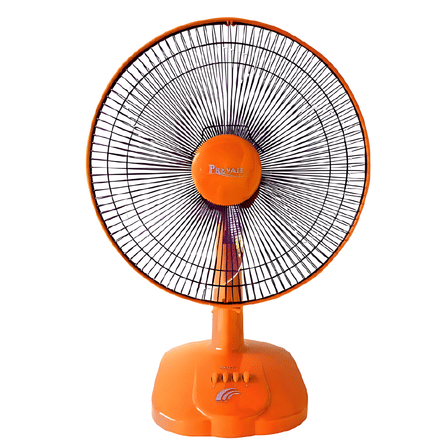 พัดลมตั้งโต๊ะ Accord Prevail 12 นิ้ว รุ่น PV-201 สีส้ม_0