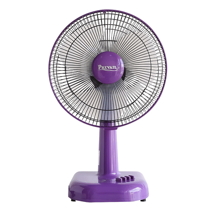 พัดลมตั้งโต๊ะ Accord Prevail 12 นิ้ว รุ่น PV-201 สีม่วง