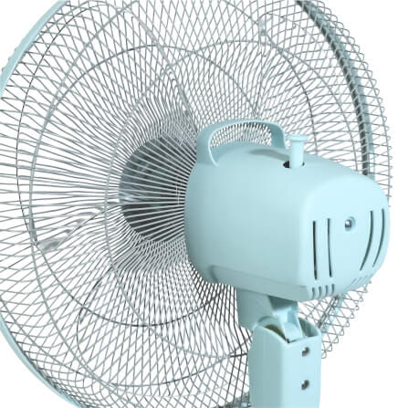 พัดลมตั้งโต๊ะ ACCORD PREVAIL AC-1664 สีฟ้า_5